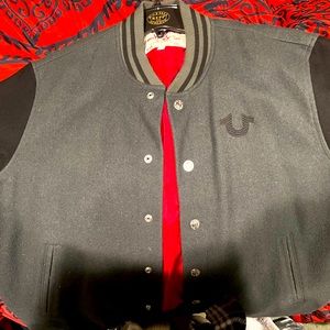 True Religion Varsity Jacket